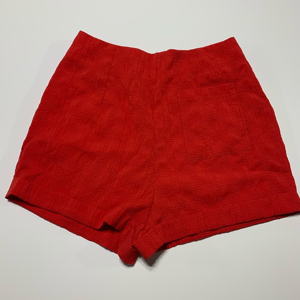 Little red shorts